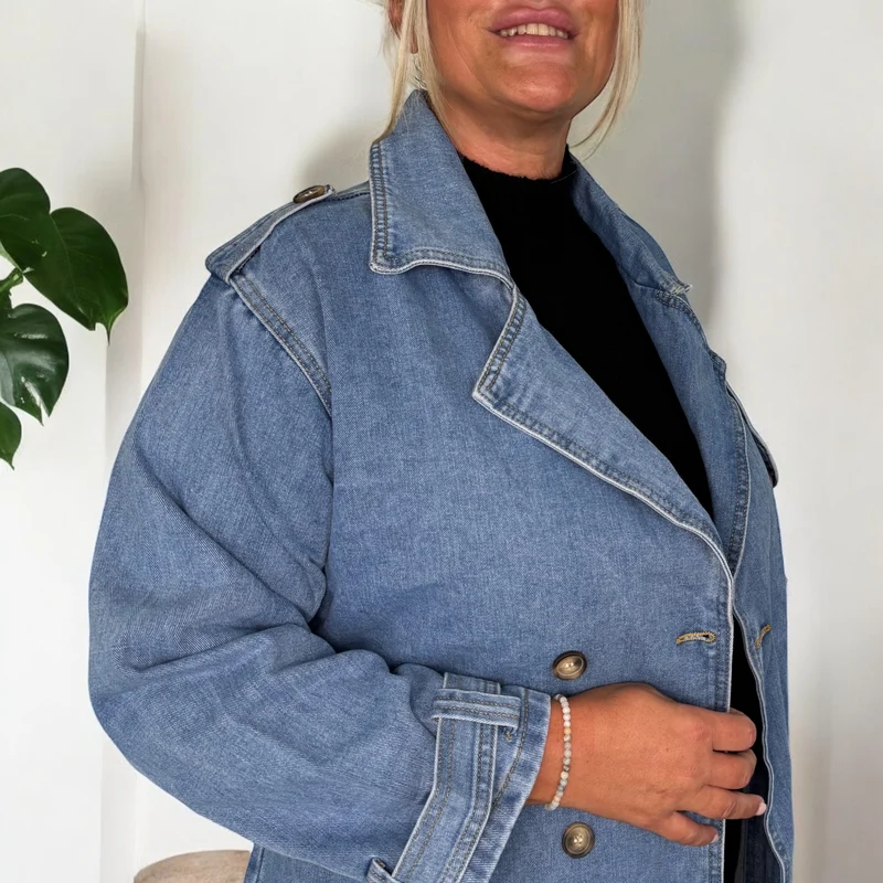 Jeansmantel