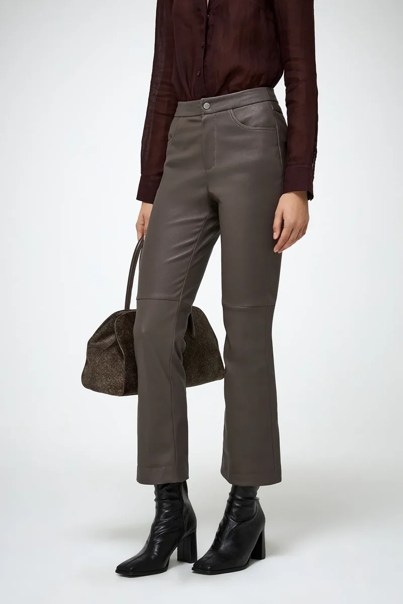 Ambre – Graue Lederhose