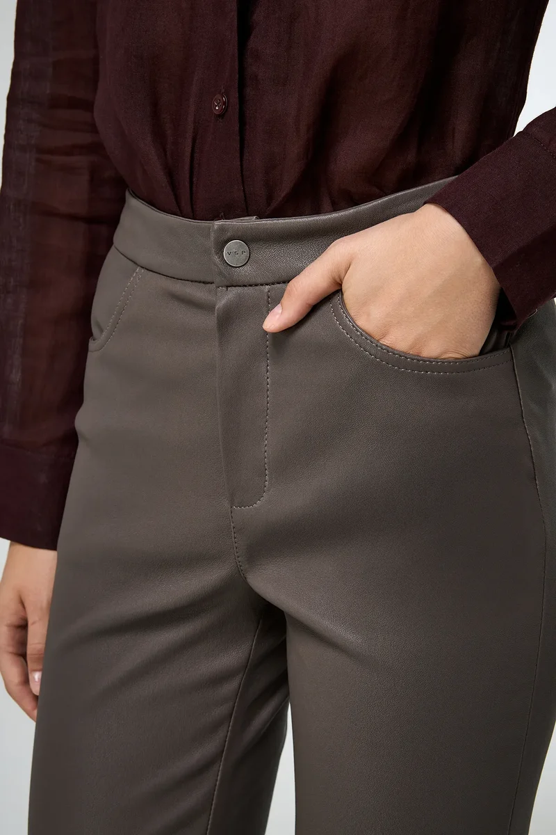 Ambre – Graue Lederhose