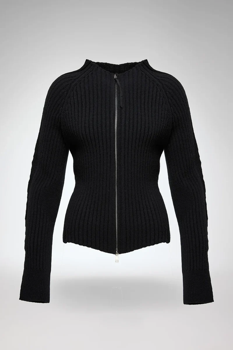 Dulcie – Schwarzer Cardigan