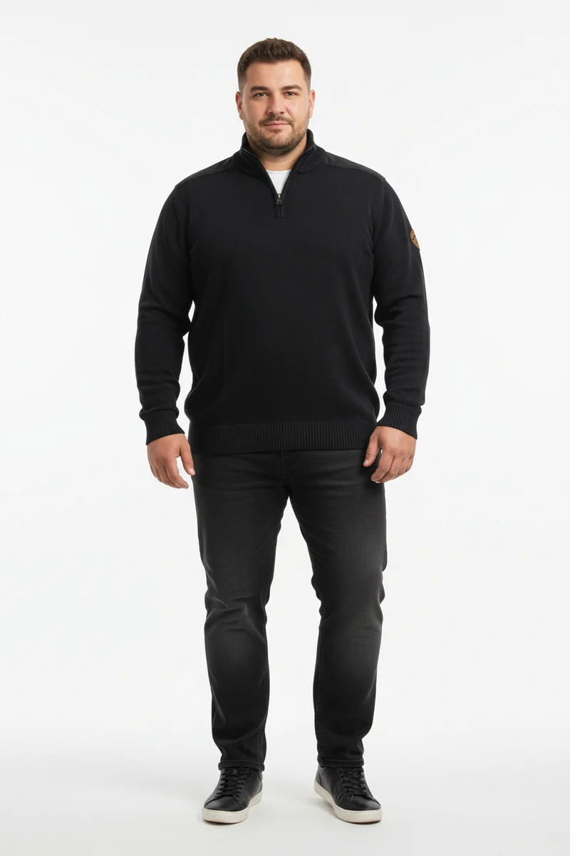 Allsize Sweat-Troyer für Herren in Übergröße