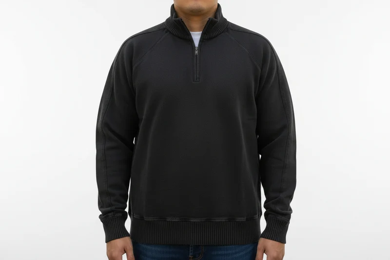 Allsize Sweat-Troyer in Übergröße – Komfortabler Herrenpullover