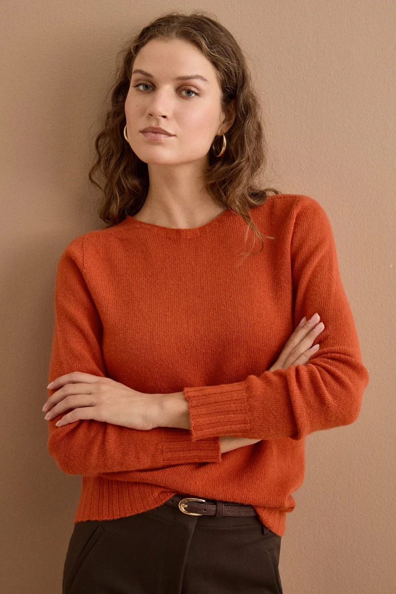 Girocollo da Donna in Lana Merino - COCCIO