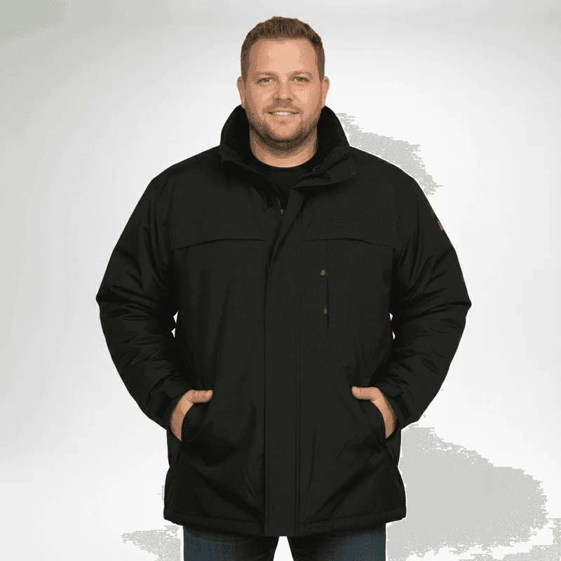 BigTiger 3in1 Funktionsjacke Herren Übergröße 4XL-10XL Rot Royal Anthrazit Schwarz Orange