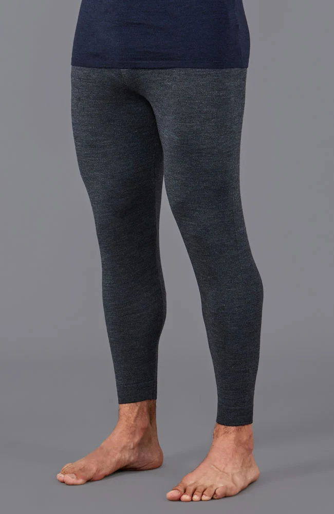 Schwere Herren-Merino-Activewear-Thermohose