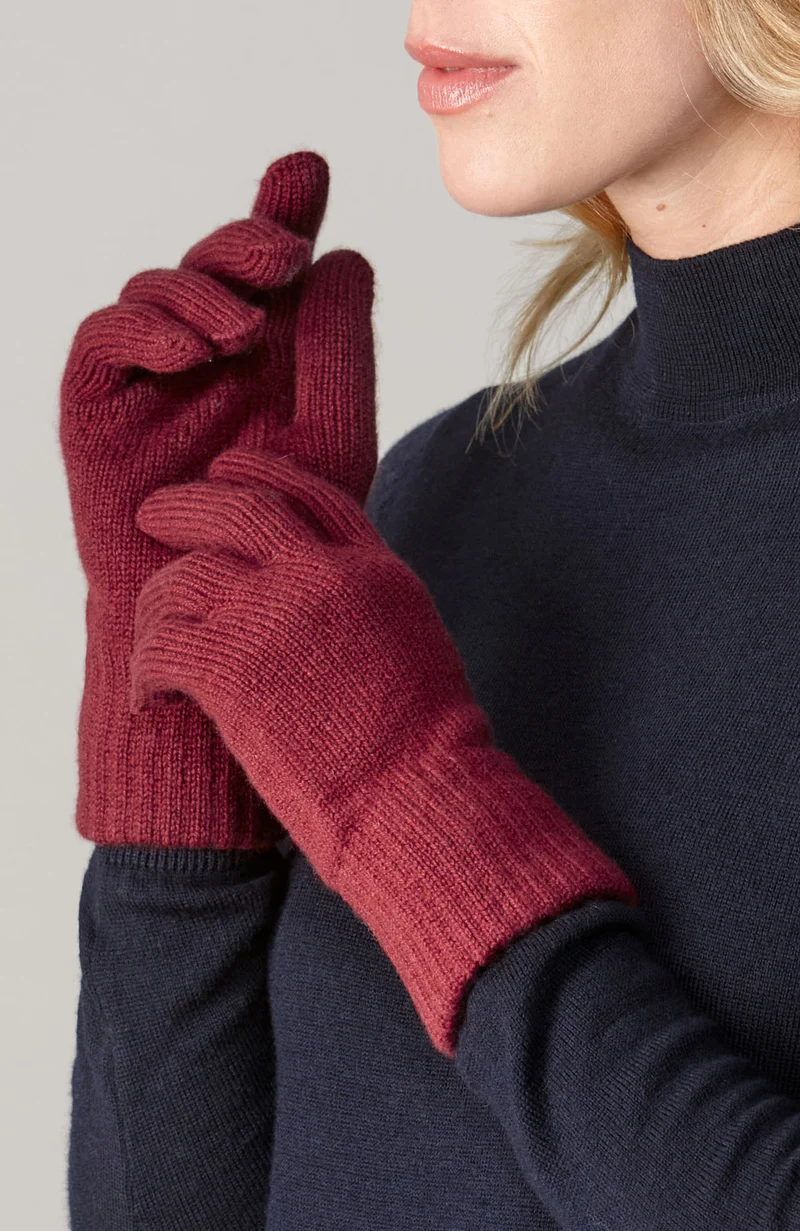 Handschuhe aus 100 % Kaschmir