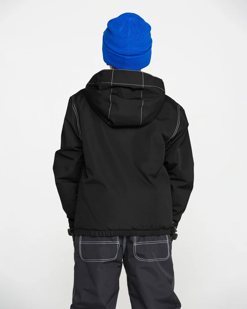 Chaos Insulated 10K Jacke - Black - (KINDER)