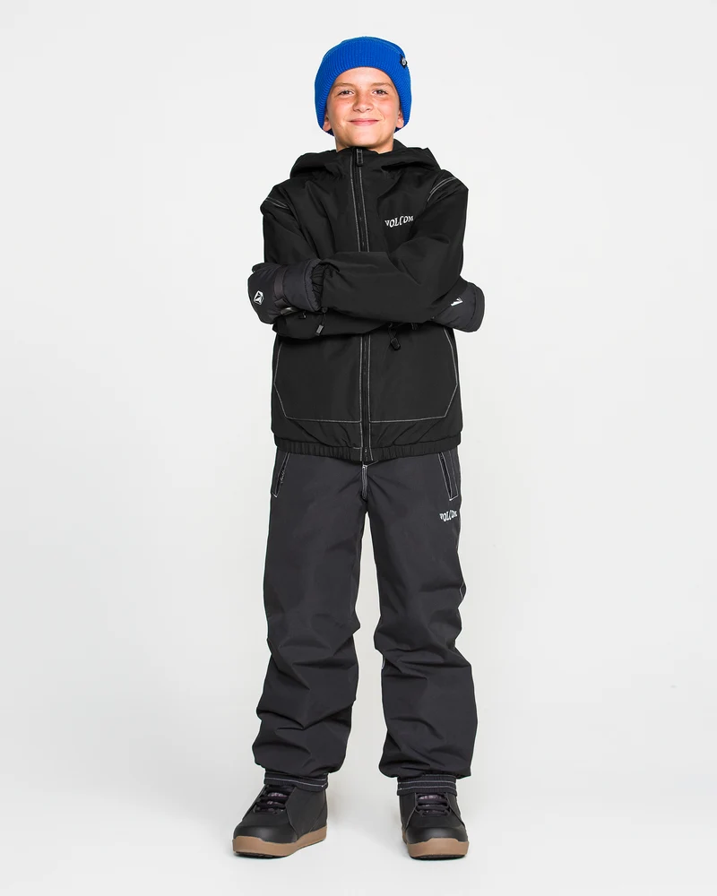 Chaos Insulated 10K Jacke - Black - (KINDER)