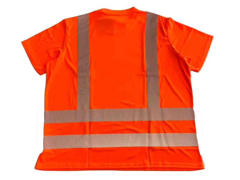 BigTiger Warn-T-Shirt Herren Übergröße 3XL-10XL, Gelb, Orange