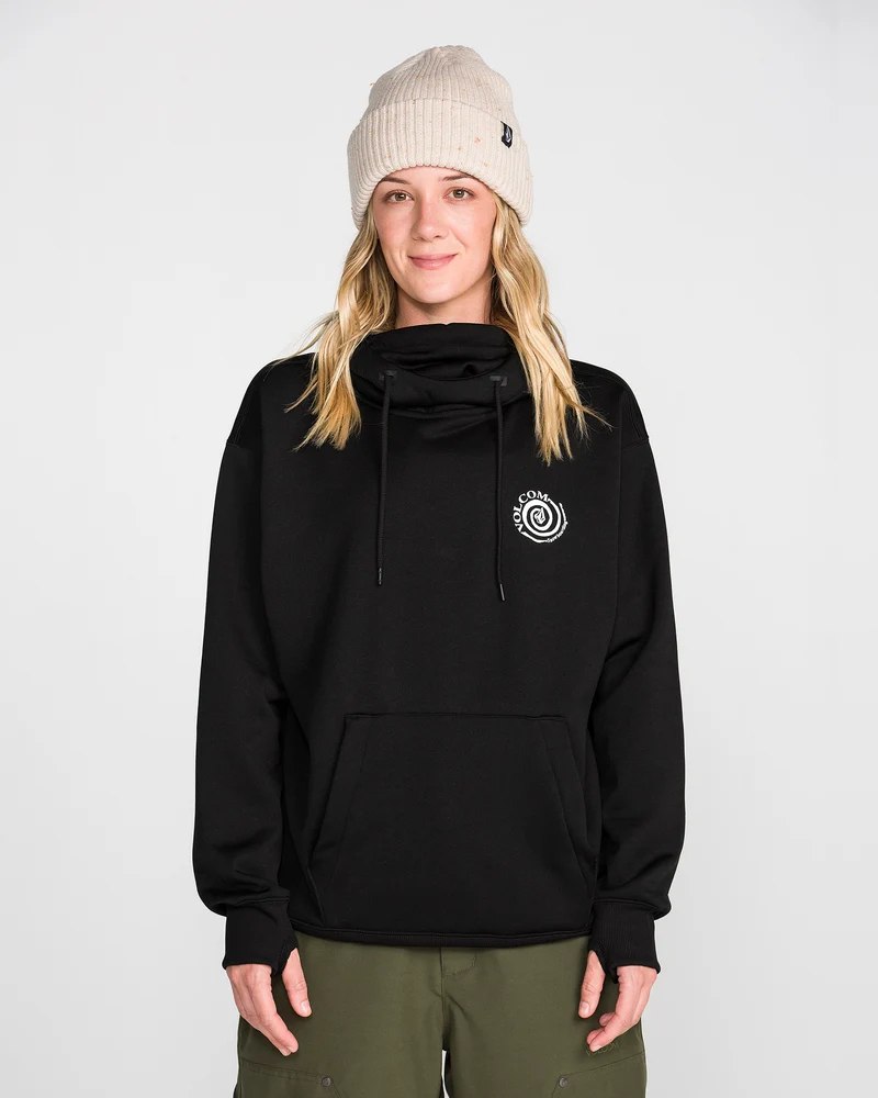 Riding Hydro Kapuzenpullover - Black