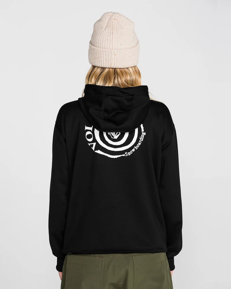Riding Hydro Kapuzenpullover - Black