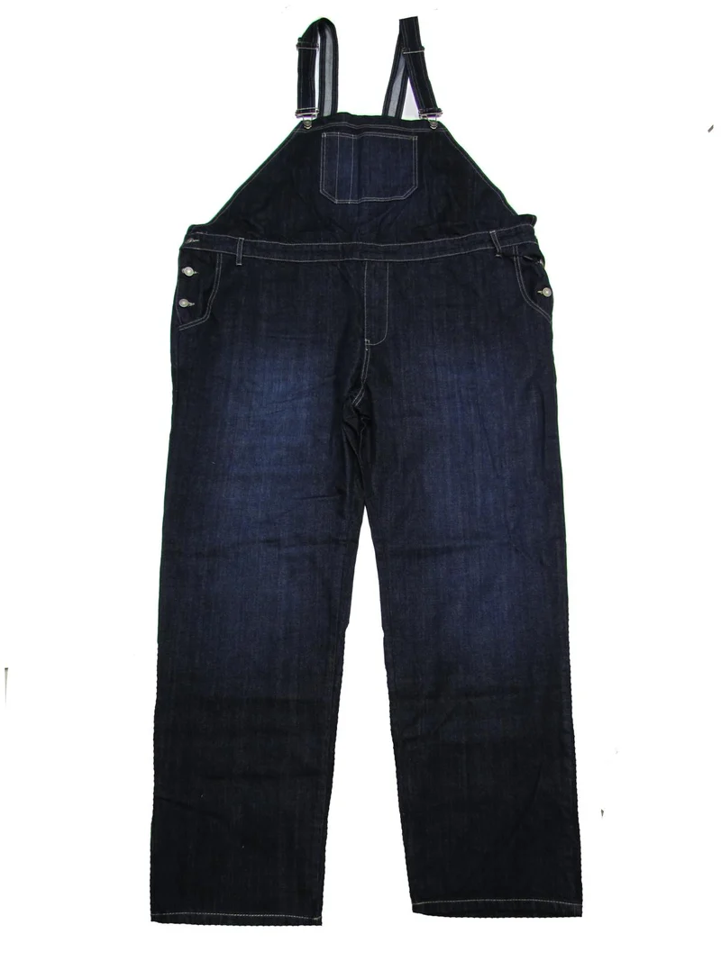 BigTiger Jeans-Latzhose in Übergröße für Herren
