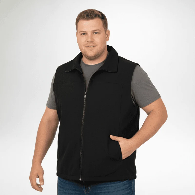 BigTiger Sport-Weste in Übergröße – Bequeme Herrenmode