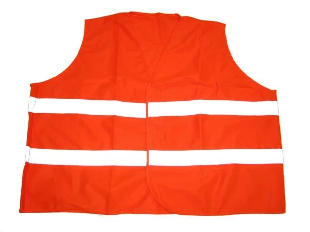 BigTiger Warnweste Herren Übergröße 2XL-10XL, Orange, Gelb
