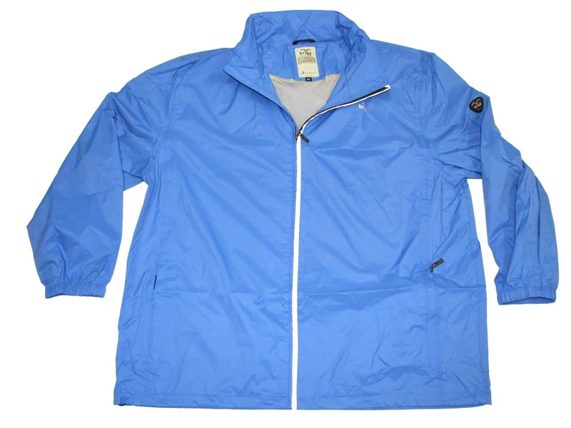 Brigg Regenjacke Herren Übergröße 4XL-10XL Schwarz Blau Marine Funktionsjacke