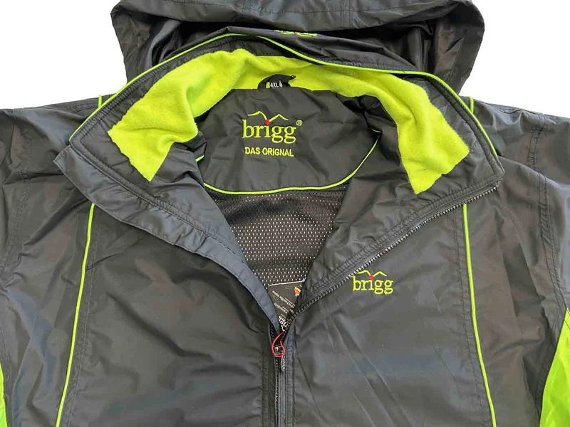 Brigg Regenjacke Herren Übergröße 3XL-12XL Grün Schwarz Navy Gelb Anthrazit wasserfest