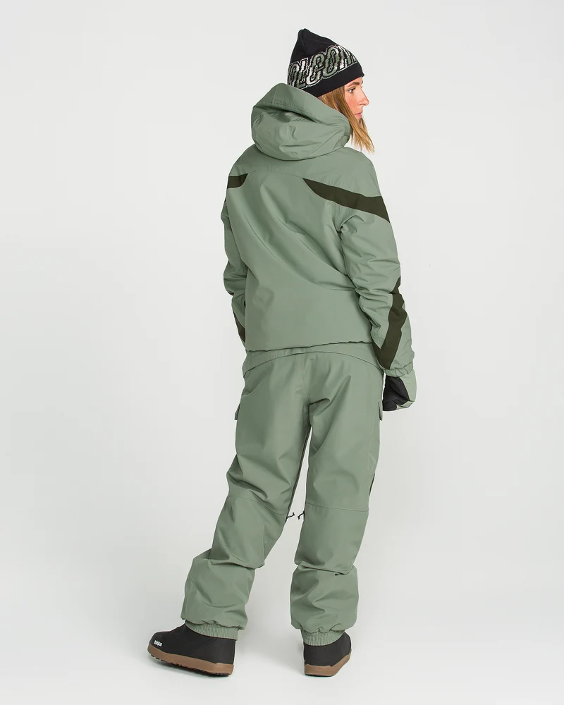 Creston 3D Stretch 15K Latzhose - Light Green