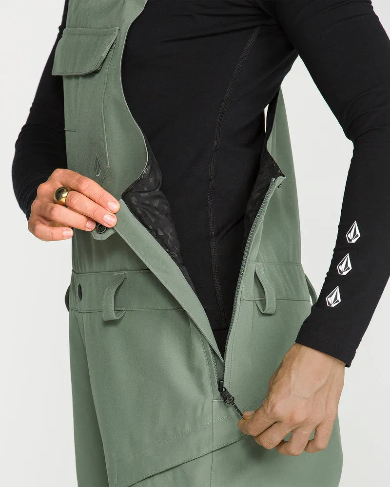 Creston 3D Stretch 15K Latzhose - Light Green