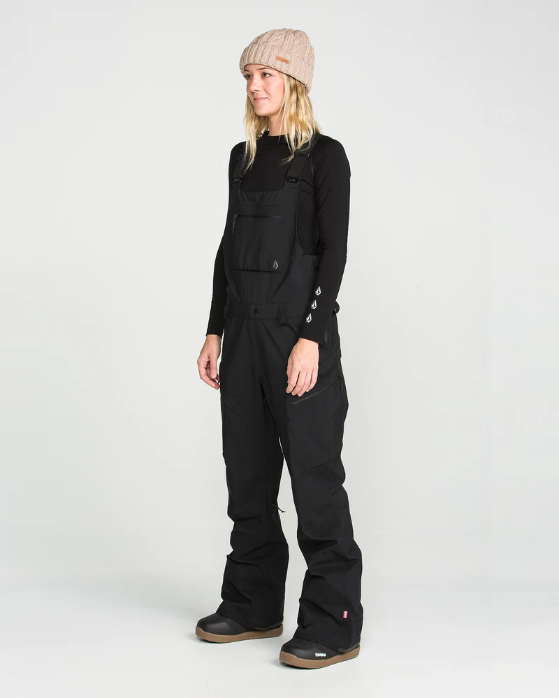 Ash Stretch Gore-Tex Latzhose - Black