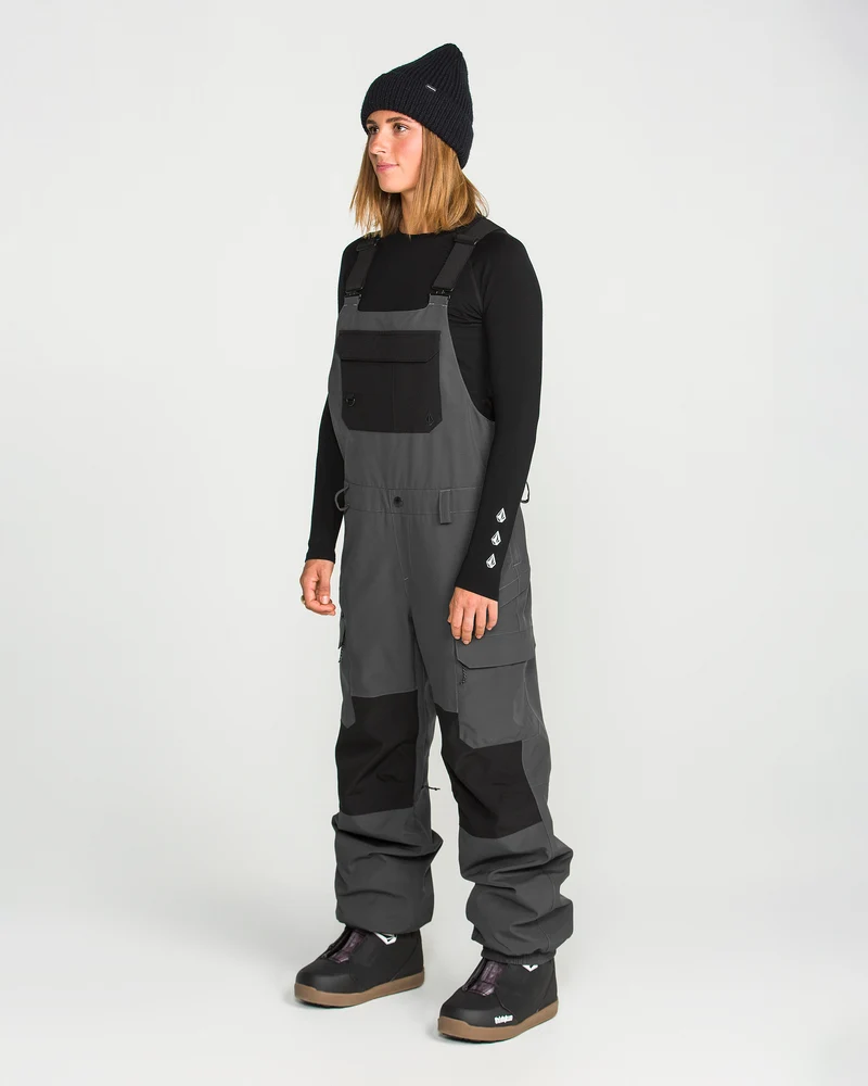 Creston 3D Stretch 15K Latzhose - Dark Grey