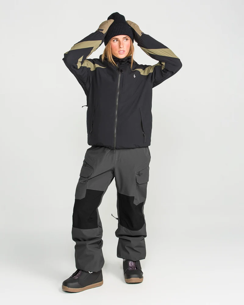 Creston 3D Stretch 15K Latzhose - Dark Grey