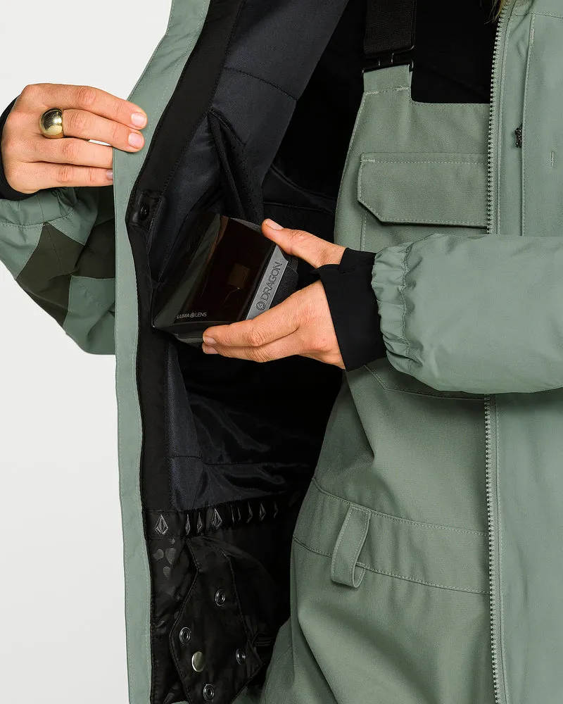 Shelter 3D Stretch 20K Jacke - Light Green