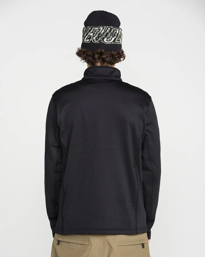 Snowbound Fleece Full Zip Sweatshirt - Black