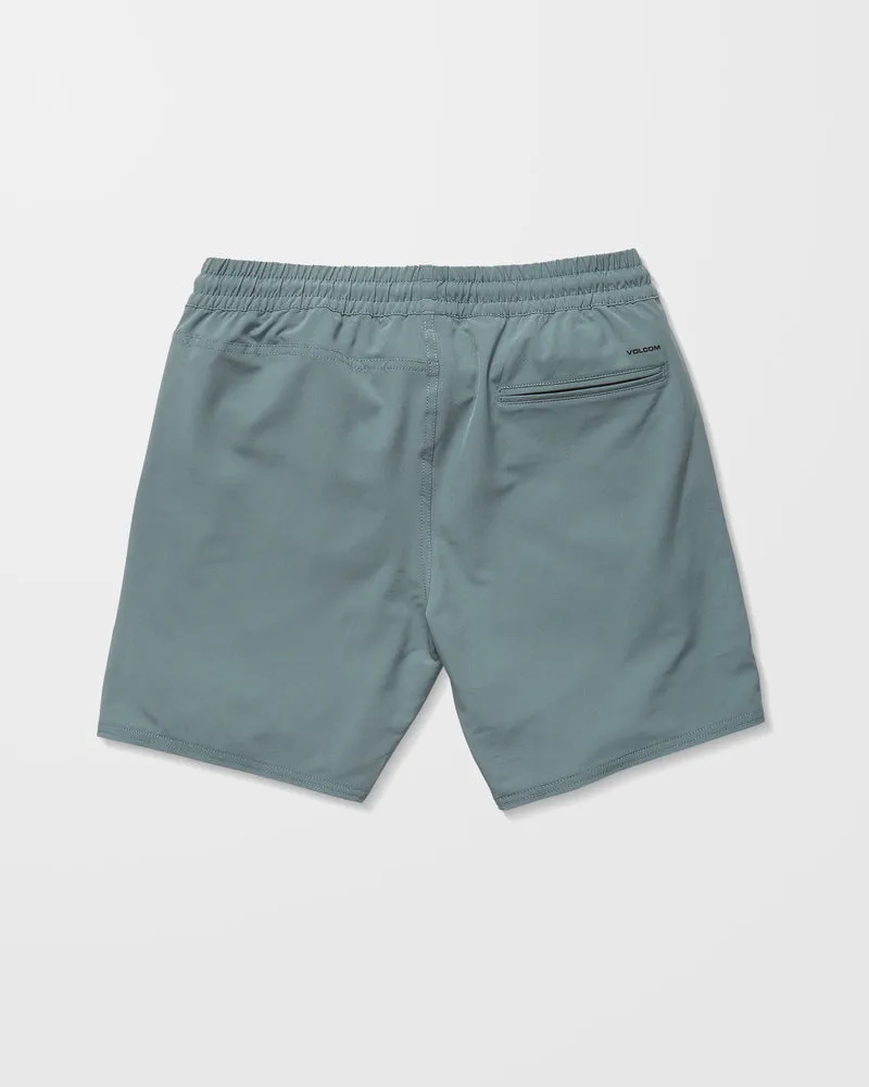 Nomoly Elasticated Waist Shorts - Tradewinds
