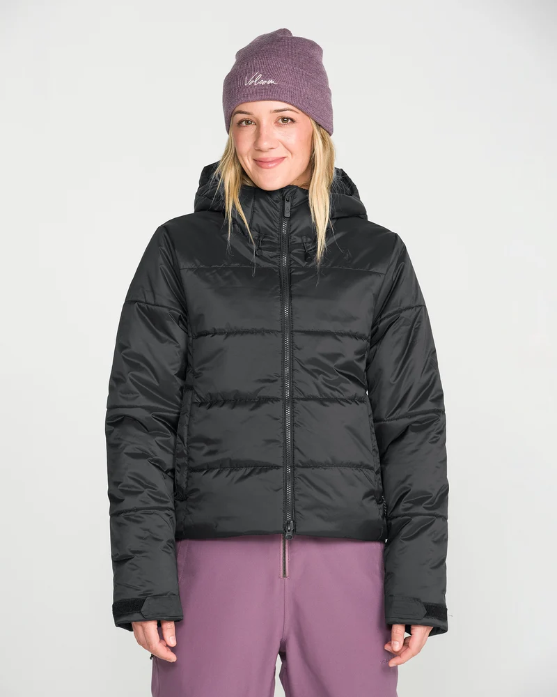 Avalon Puff Jacke - Black