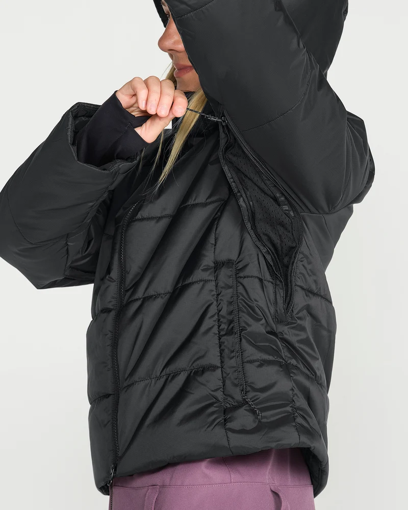 Avalon Puff Jacke - Black