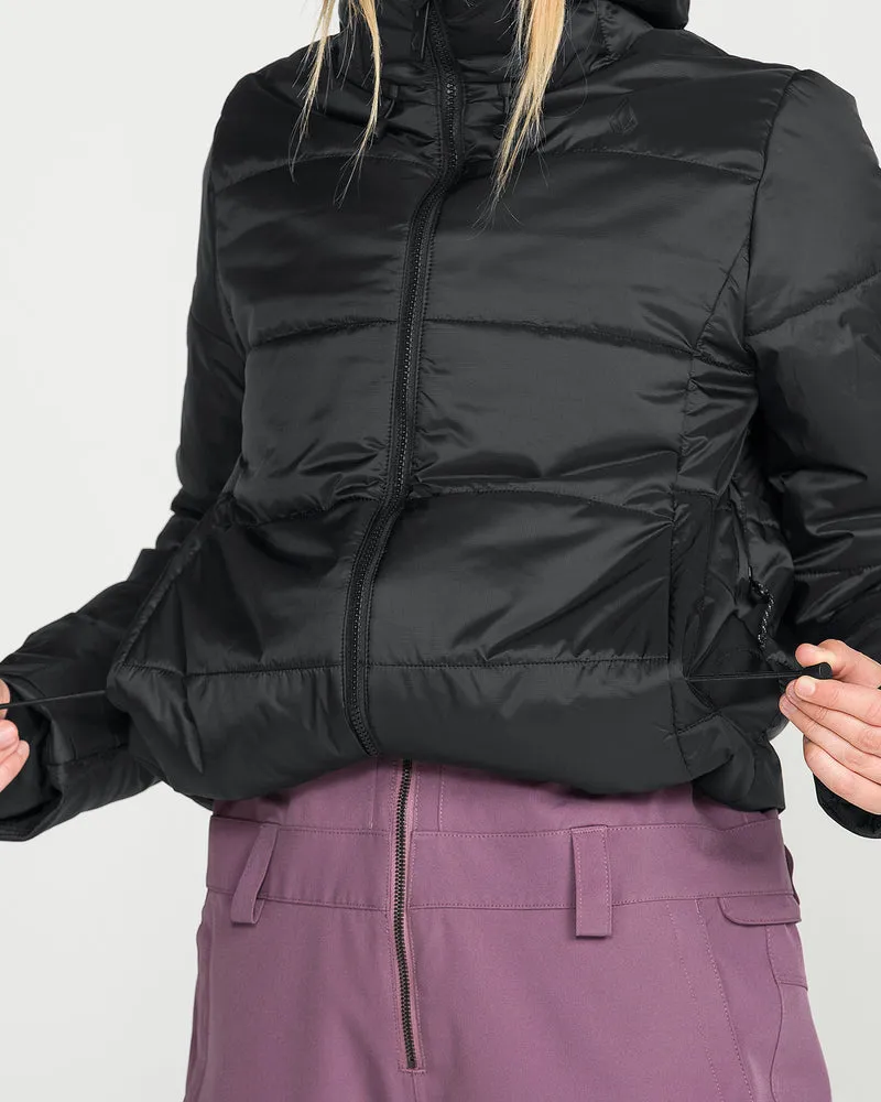 Avalon Puff Jacke - Black
