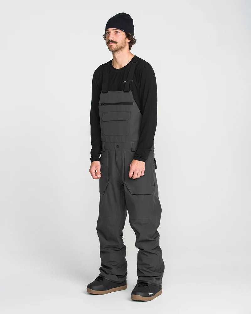 Roan 15K Snow-Latzhose - Dark Grey