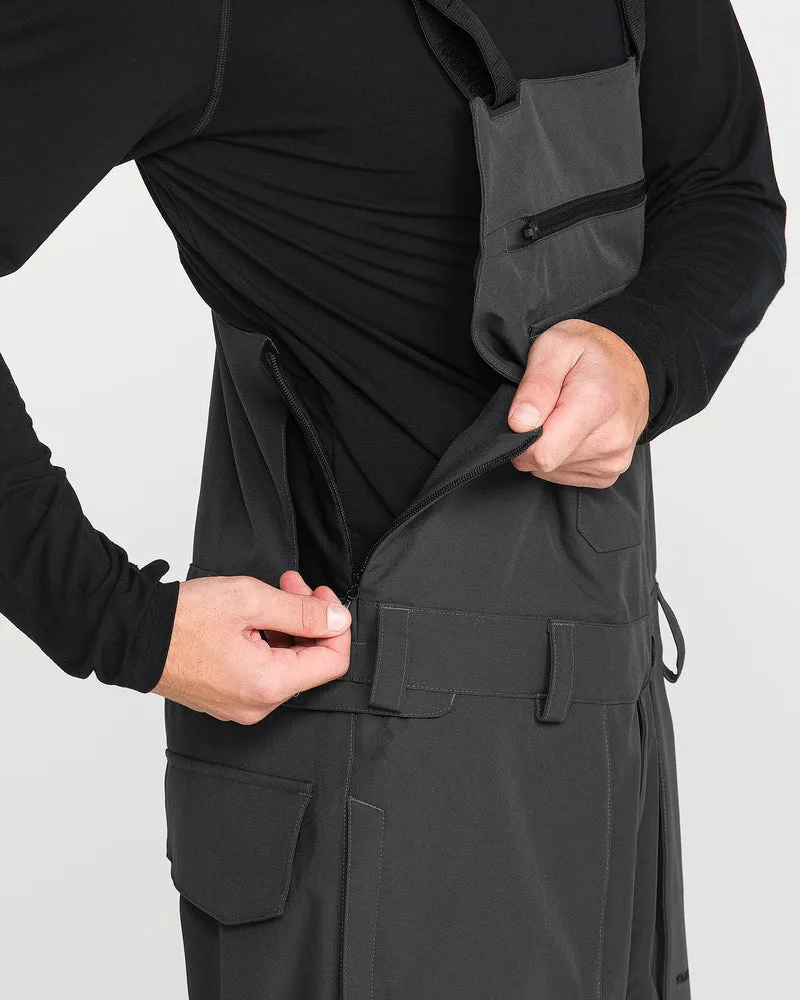 Roan 15K Snow-Latzhose - Dark Grey