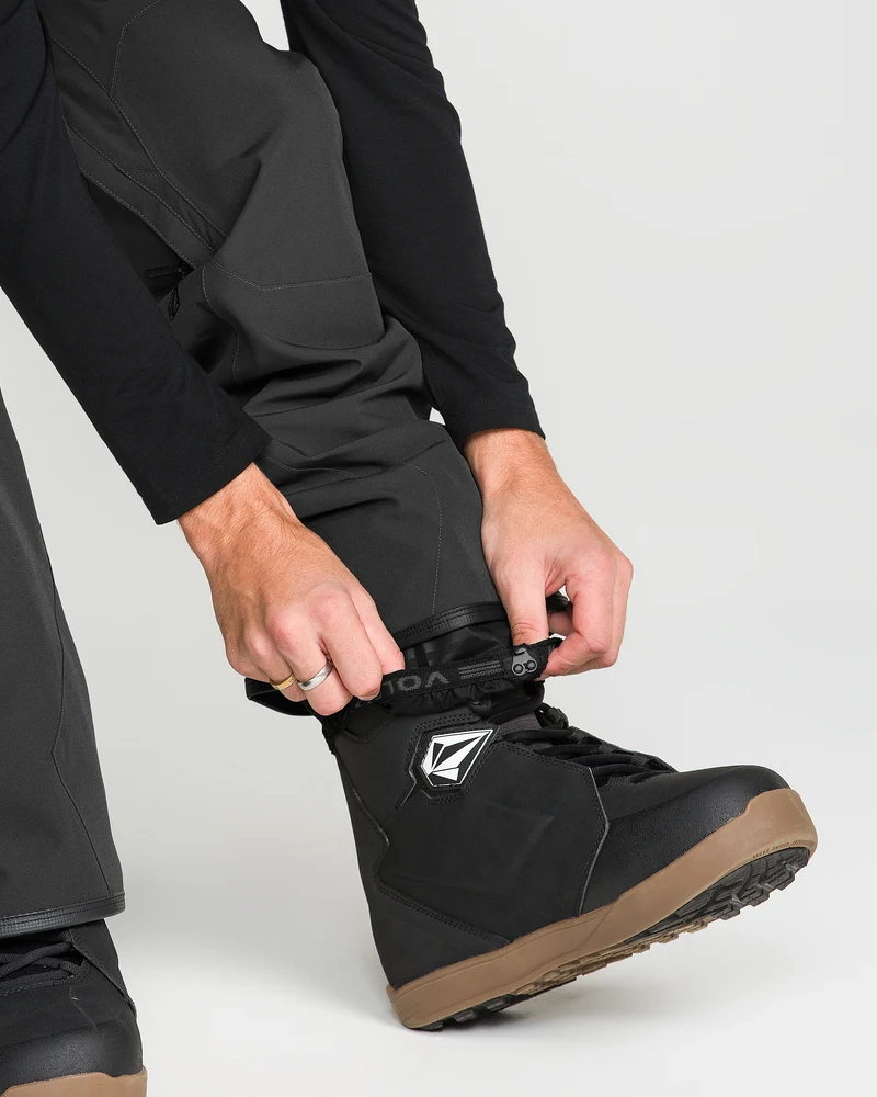 Roan 15K Snow-Latzhose - Dark Grey