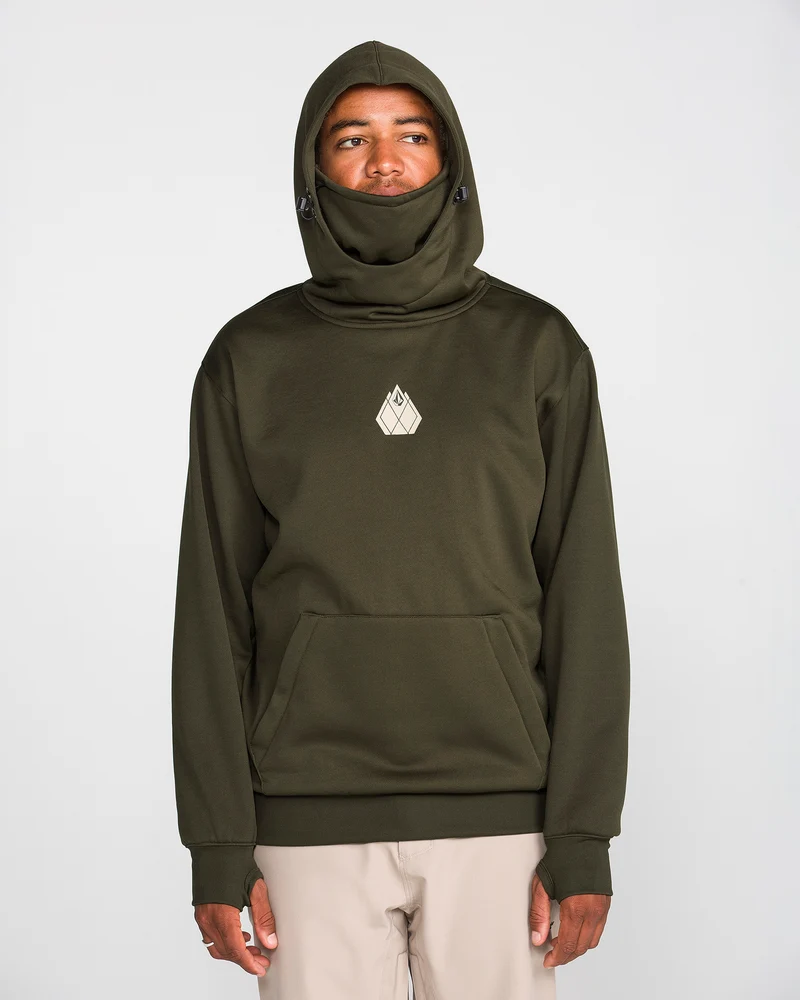 Hydro Riding Kapuzenpullover - Dark Green