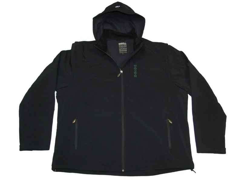 Brigg Softshell-Jacke Herren Übergröße 3XL-10XL Schwarz Jacke/Weste