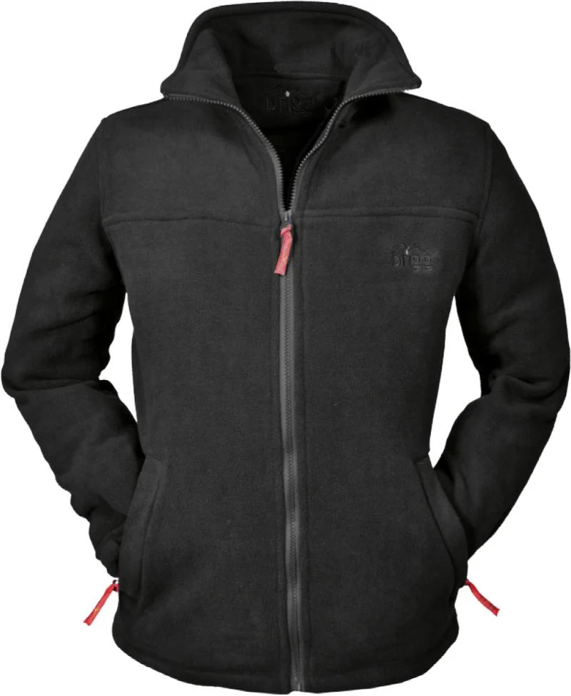 Brigg Fleece Jacke Herren Übergröße 3XL-10XL Navy Schwarz Anthrazit Grau Olive Bordeux