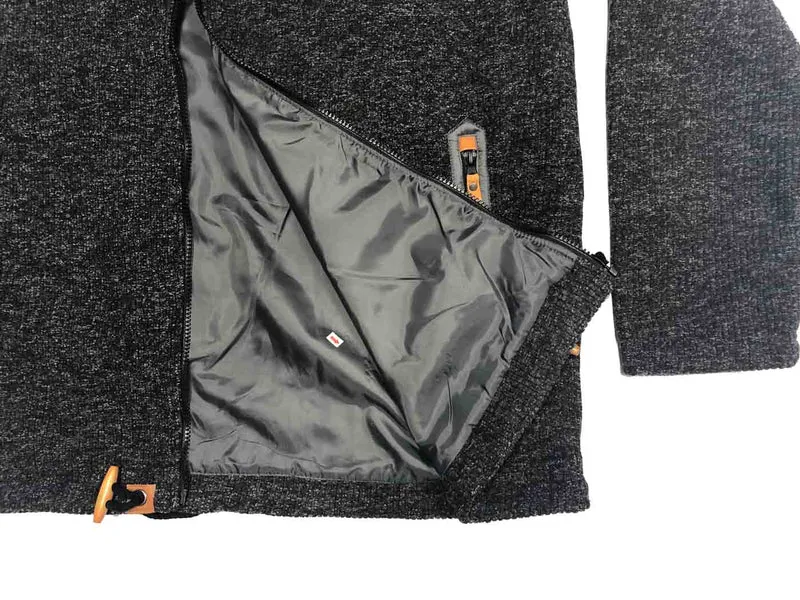 Brigg Fleecejacke Herren Übergröße 3XL-10XL Anthrazit Marine