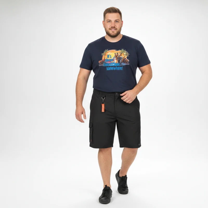 Adamo Cargo-Short Übergröße – Komfort & Funktion