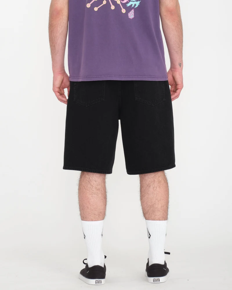 Billow 22" Jeansshorts - Black