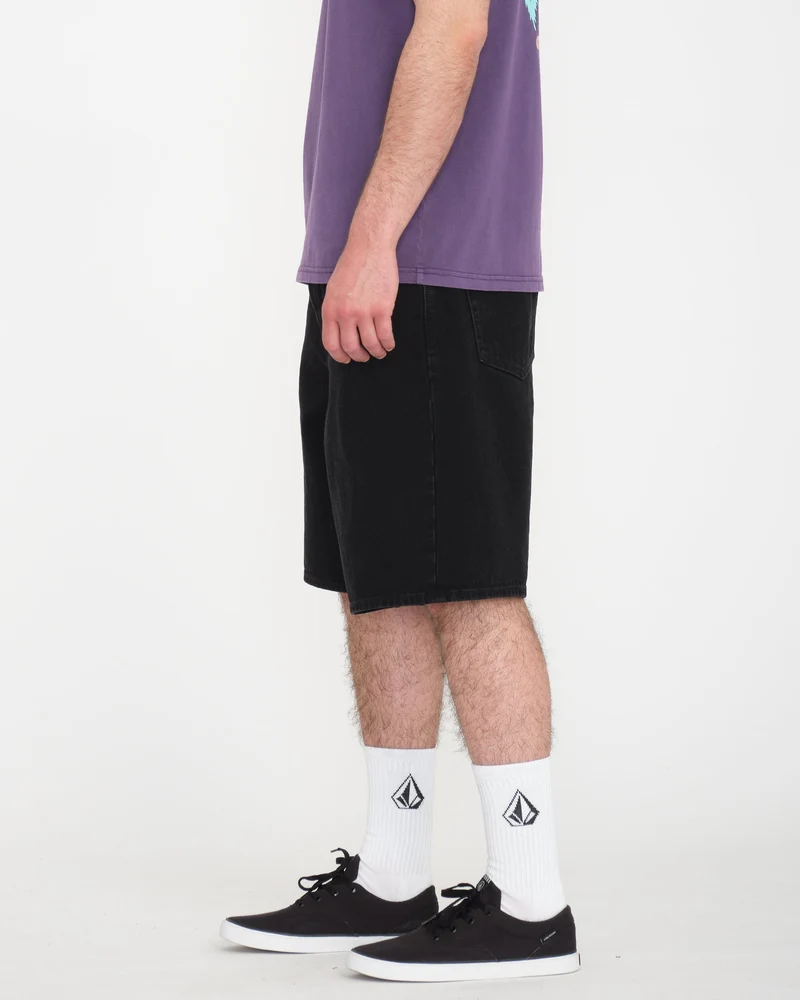 Billow 22" Jeansshorts - Black