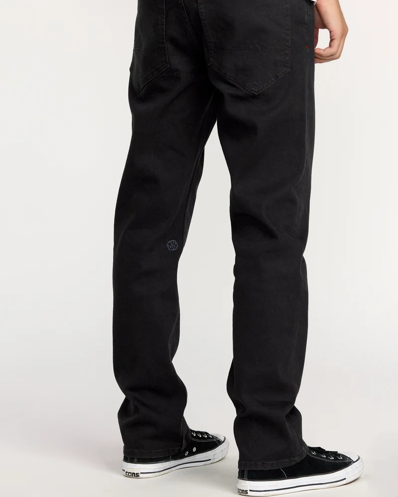 Volcom Ent Pennywise Jeans - Black On Black