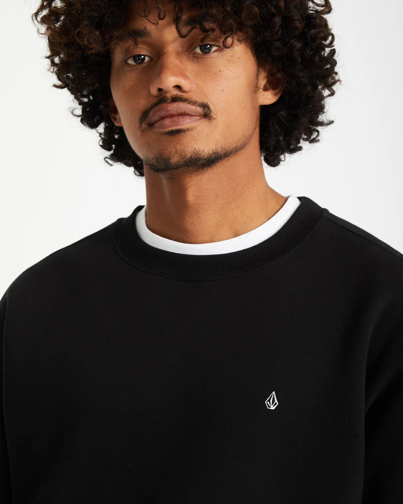 Single Stone Pullover - BLACK