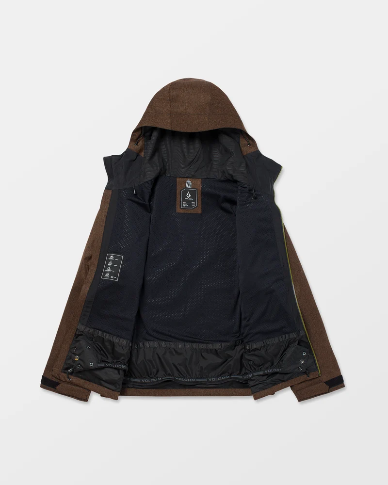 Top Stitch 10K Jacke - Brown Denim