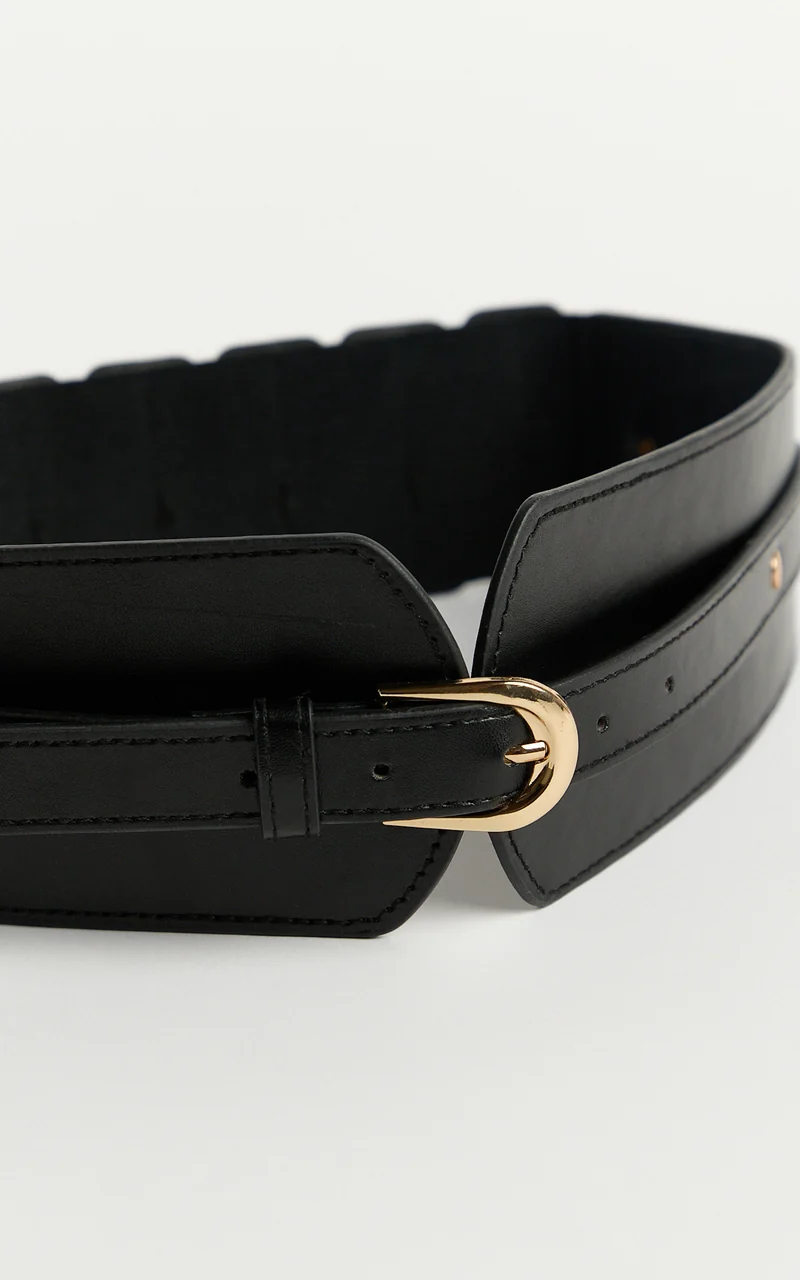 Jacqueline Belt - Corset Belt in Black