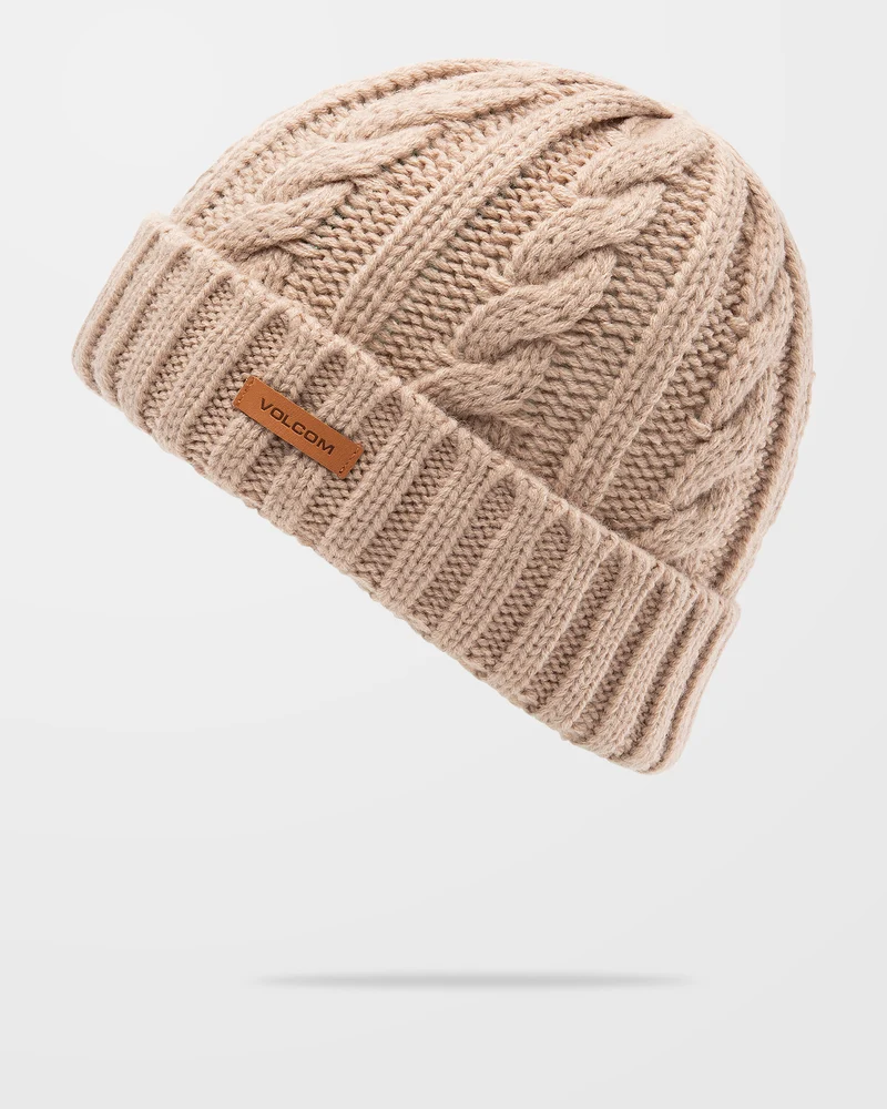 Stone Knit Beanie - Khaki