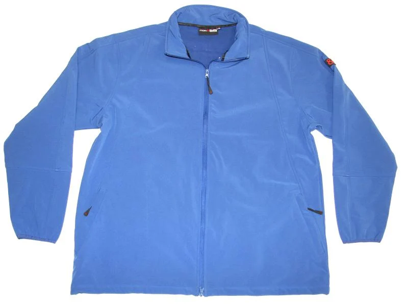 BigTiger Softshell-Jacke Herren Übergröße 3XL-8XL Schwarz Royal Blau
