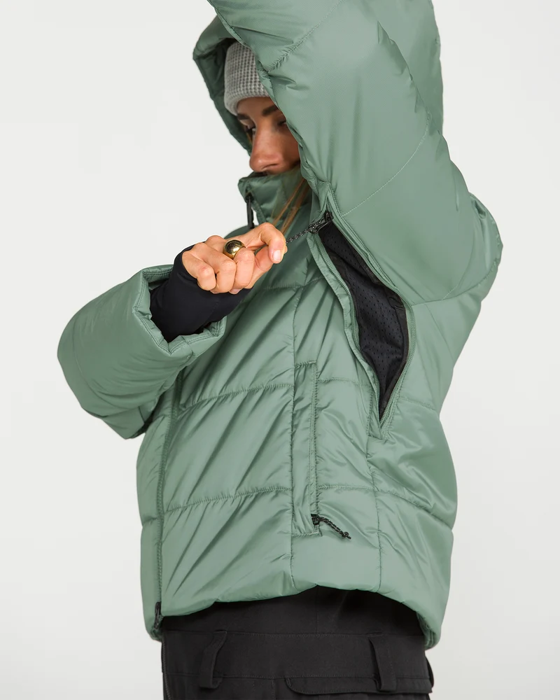 Avalon Puff Jacke - Light Green