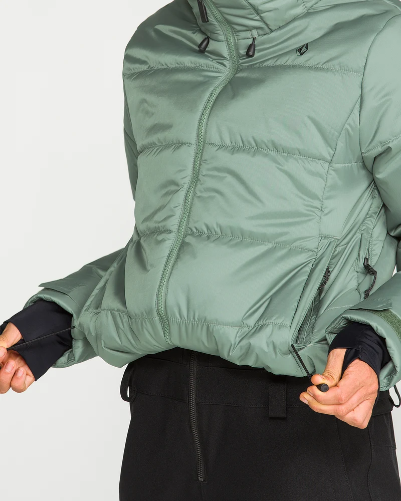 Avalon Puff Jacke - Light Green