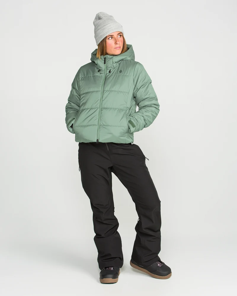 Avalon Puff Jacke - Light Green